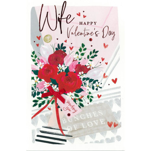 Picture of WIFE HAPPY VALENTINES DAY CARD